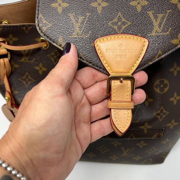 🤩😍🌟 SUPER CONDITION*AUTHENTIC Louis Vuitton Montsouris PM Backpack Monogram‼️ - Picture 5 of 16